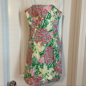 Lilly Pulitzer Blossom Strapless Dress Mariposa